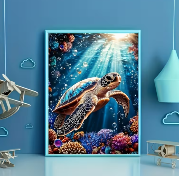 Diamond Painting Meeresschildkröte